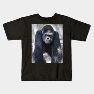 Western Lowland Gorilla Kids T-Shirt
